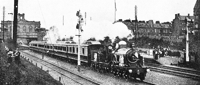 THE ROYAL SPECIAL that carried Queen Victoria from Windsor to London for the 1897 Jubilee.
