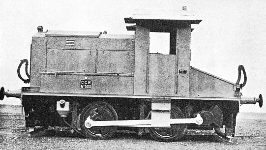 THE CEYLON GOVERNMENT RAILWAYS employ this 20-tons Diesel shunting locomotive