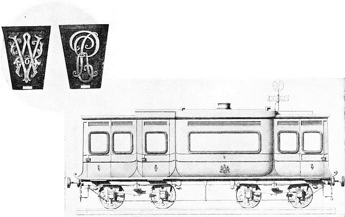 GWR royal saloon used by Queen Victoria