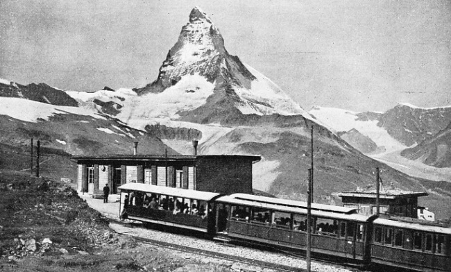 Riffelberg Station on the Gornergrat Railway