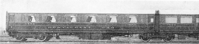 Articulated restaurant car form part of the "Flying Scotsman"