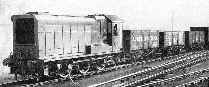 a six-coupled Diesel locomotive built by The English Electric Company
