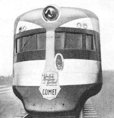 A HEAD-ON VIEW OF THE “COMET” 