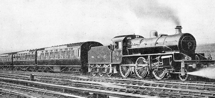 THE “NORTH ATLANTIC EXPRESS” of the Northern Counties Committee (LMS) system leaving Belfast