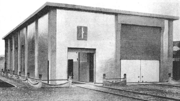 THE ISOTHERMIC BUILDING of the Italian State Railways at Rome