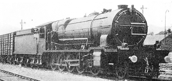 A 2-10-0 LOCOMOTIVE used for traffic on the Great Indian Peninsula Railway