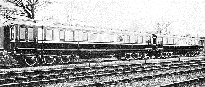 the two LMS royal saloons used by the present King and Queen