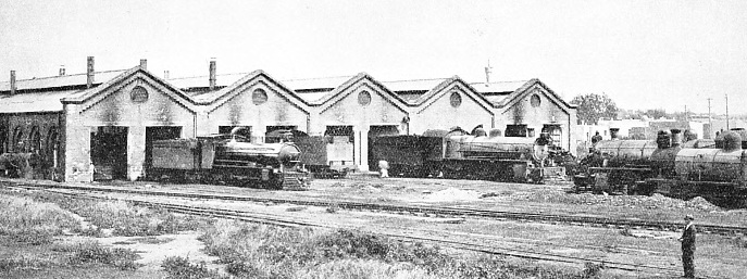 ENGINE SHEDS of the Cordoba Central Railway at Alta Cordoba