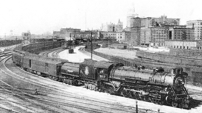 THE “EMPIRE BUILDER”, one of the crack expresses of the Great Northern Railway of America