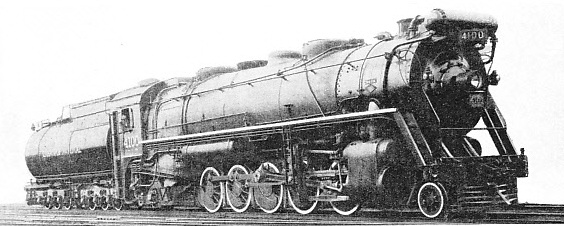 THE “SANTA FE” TYPE locomotive of the Candian National Railways