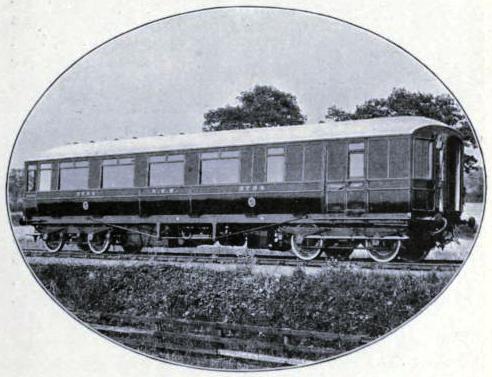 First-class Corridor Brake No. 3754, North Eastern Railway