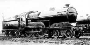 LNER 4-4-0 locomotive Jutland no 5504