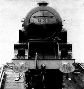 4-6-2 turbomotive of the LMS no 6202