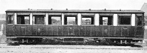 A THIRD-CLASS SALOON on the Isle of Man Railway