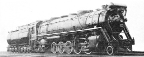 THE “SANTA FE” TYPE locomotive of the Candian National Railways