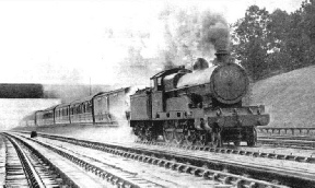 Taking up water from Bushey troughs