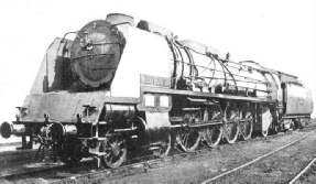 MODERN “MOUNTAIN” EXPRESS LOCOMOTIVE on the French State Railways