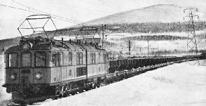 IRON ORE TRAIN on the Narvik-Lulea route