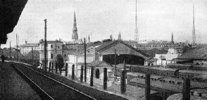 RIGA STATION, IN LATVIA, where there is a change of gauge