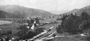 The mountains of the Polish Carpathians