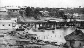 Sekondi, a native seaside village, was chosen as the starting-point of the Gold Coast railway