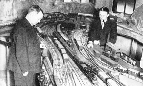 THE VICARAGE MODEL RAILWAY, owned by the Rev. A. H. Webb