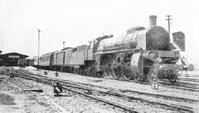 THIS GERMAN “PACIFIC” locomotive is fitted with smoke-deflecting side screens