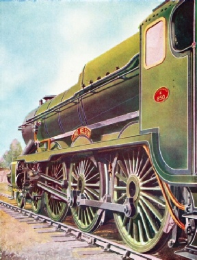 “LORD NELSON”, one of the most powerful locomotives owned by the Southern Railway