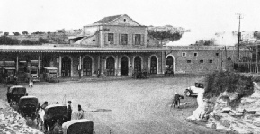 Outside Jerusalem Station