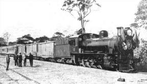 THE OFFICIAL OPENING CEREMONY of the Benguela Railway