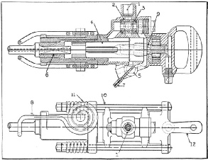 A modern type of hand hammer drill