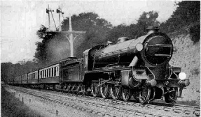 Dover Pullman Express passing Sandling Junction