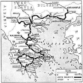 THE RAILWAY SYSTEM of Greece 