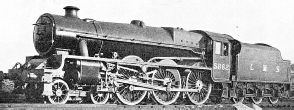 A three-cylinder 4-6-0 LMS engine built at Derby in 1934