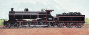 GREAT SOUTHERN & WESTERN RAILWAY EXPRESS LOCOMOTIVE No. 365