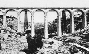 A NEW VIADUCT, at Palagianello in Italy