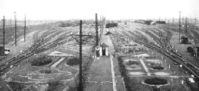 THE MARSHALLING YARD at Antwerp (Nord), Belgium