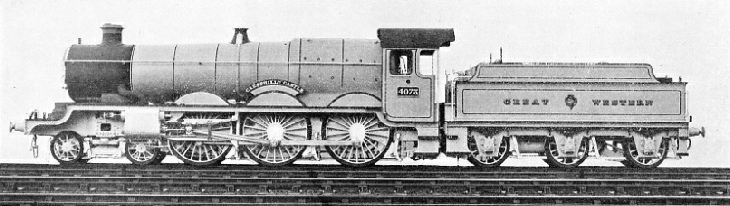 HE “CAERPHILLY CASTLE”, THE MOST POWERFUL EXPRESS PASSENGER LOCOMOTIVE IN GREAT BRITAIN, 1923