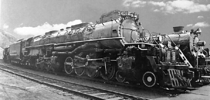 THE “BIG BOY” IS A GIANT 4-8-8-4 Mallet type locomotive