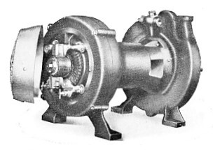 THE TURBINE DYNAMO of the Pyle-National Electric headlight