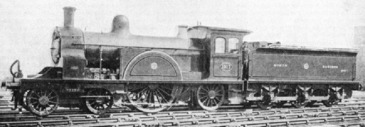 A North Eastern Railway two-cylinder compound engine