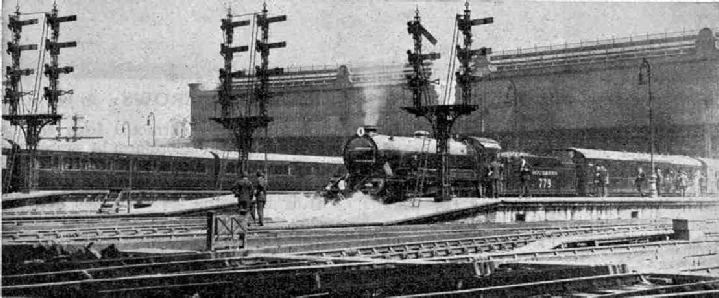 The Atlantic Coast Express (first portion) leaving Waterloo for North Cornwall on its first trip