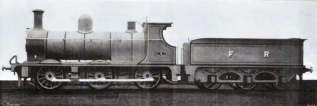 ONE OF THE STANDARD 0-6-0 goods locomotives of the Furness Railway