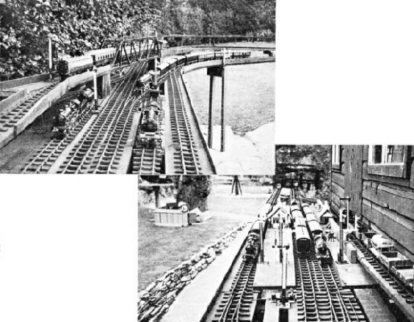 TWO VIEWS of Mr. Cecil J. Allen’s line