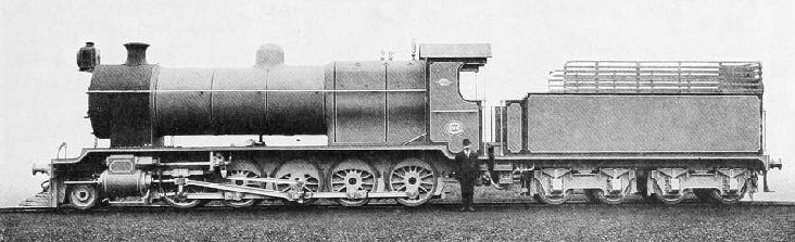 DECAPOD BUILT FOR THE ARGENTINE GREAT WESTERN RAILWAY