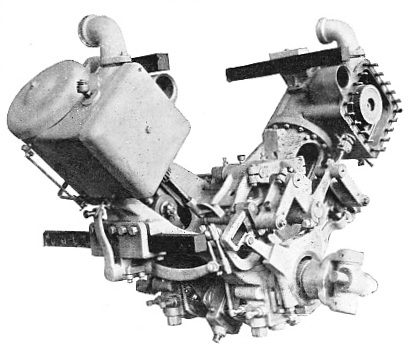 THE NOVEL ENGINE OF THE HEISLER GEARED LOCOMOTIVE