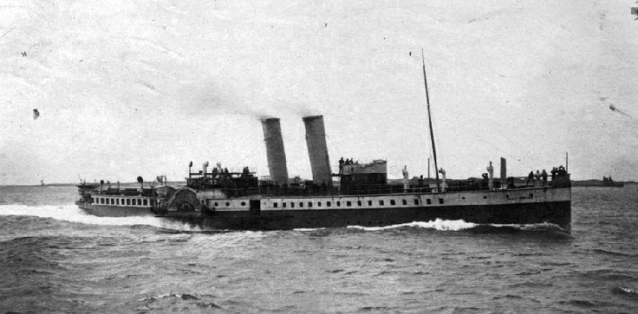 THE PADDLE STEAMER Lady Moyra