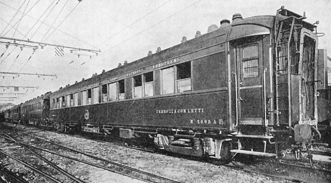 MODERN CARRIAGES owned by the International Sleeping Car Company
