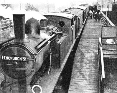 a Gallions-Fenchurch Street train