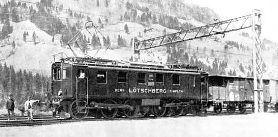 2,000 horse-power 0-12-0 electric locomotive built by the Oerlikon Electrical Company